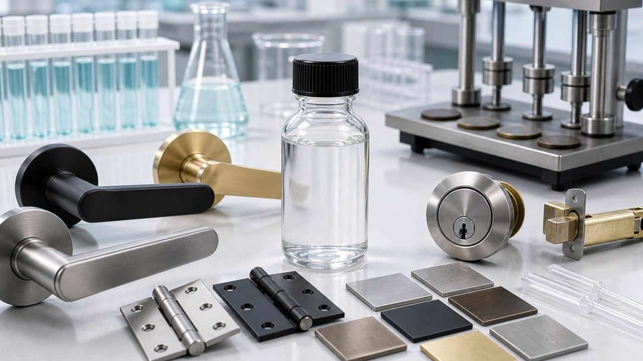 Architectural & Builder's Hardware industry testing visual